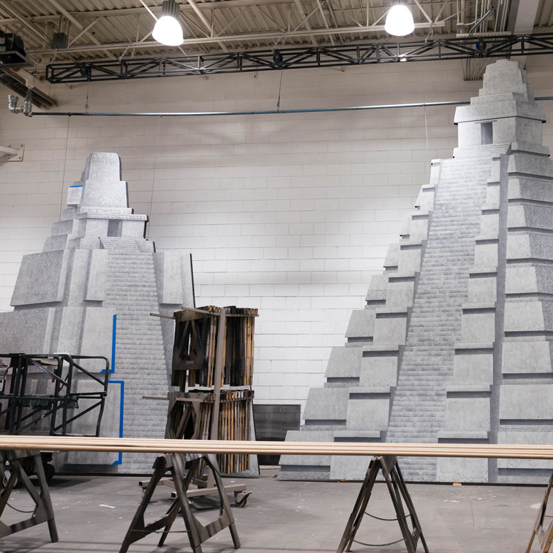 Messiah In America Set Props